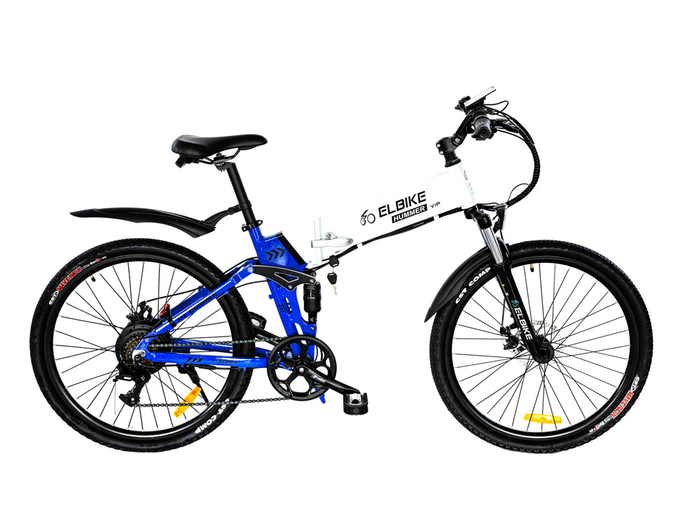 Электровелосипед Elbike Hummer VIP 13 (Синий)